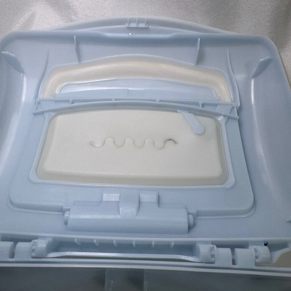 Cottonelle Fresh Care Flushable Wipes Refillable Dispenser Tub Blue Pop Top Case